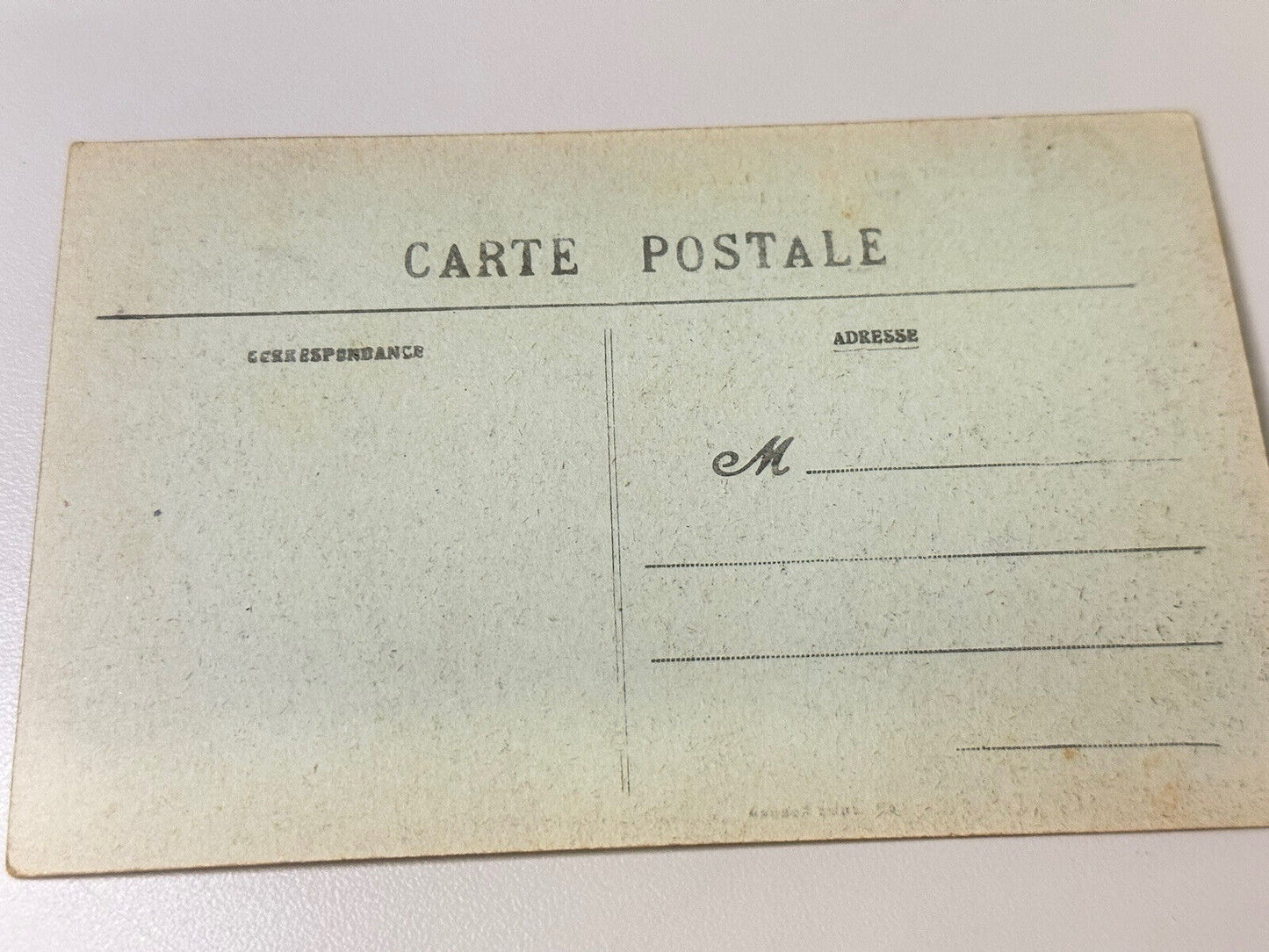 Antique Sainte-Nazaire Norwegian Post With Ship Deporting Unposted Postcard