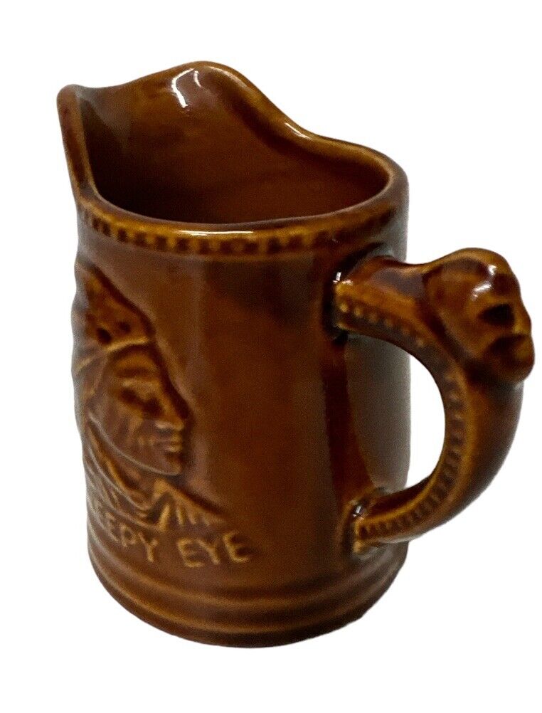 1986 Collectors 11th Annual Convention Old Sleepy Eye Western Stoneware Pitcher