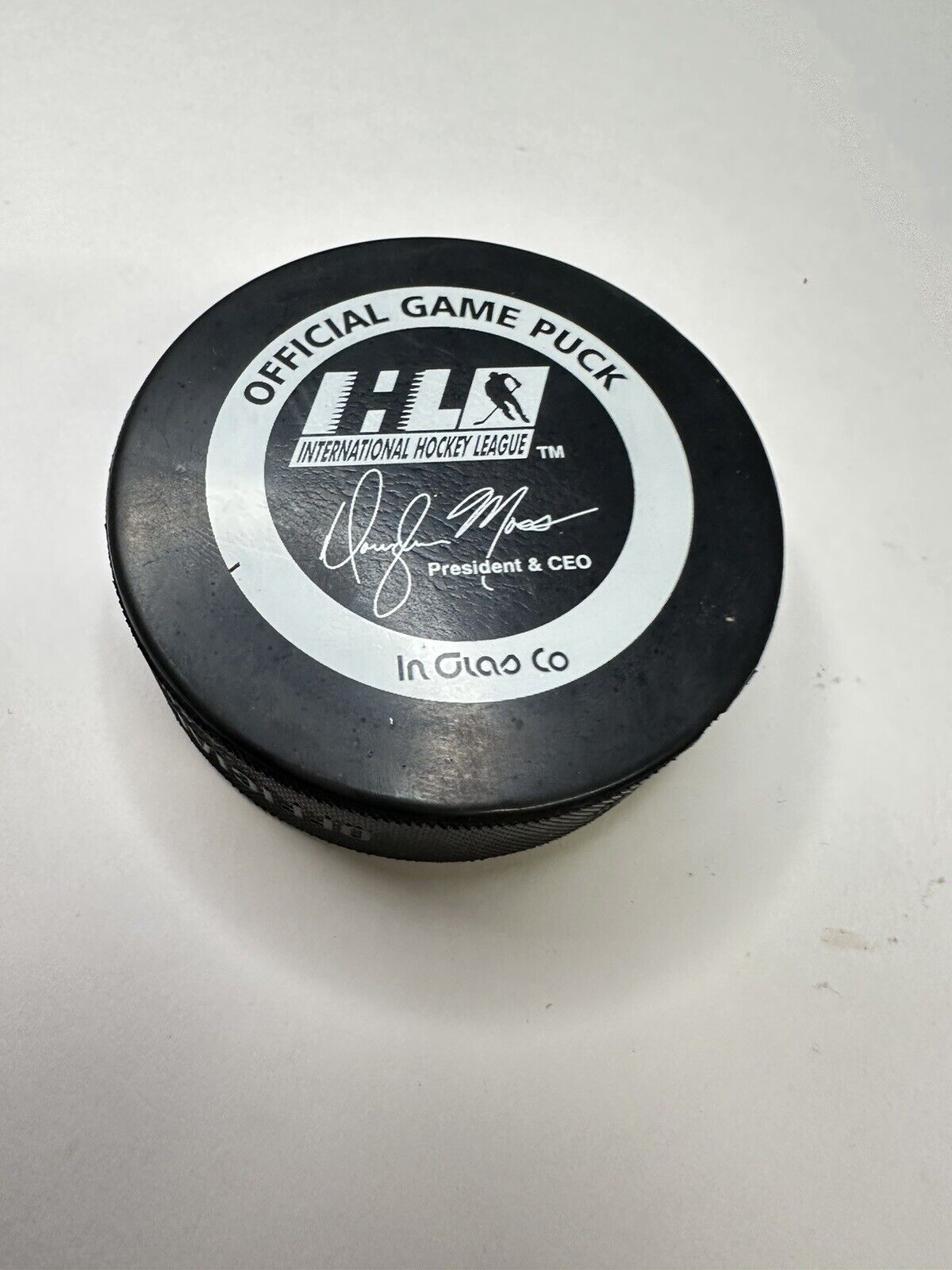 Official Game Puck Milwaukee Admirals Vintage Hockey IHL Original Packaging Vtg