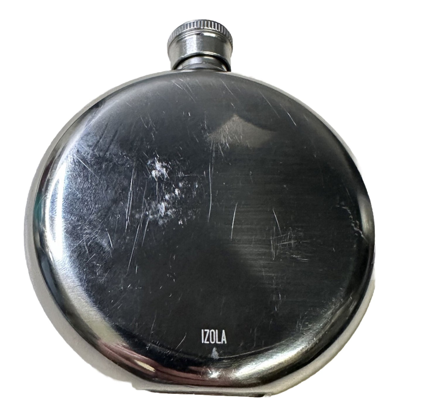 Izola Stainless Steel Flask 5 Oz. Put Some Hair on Your Chest