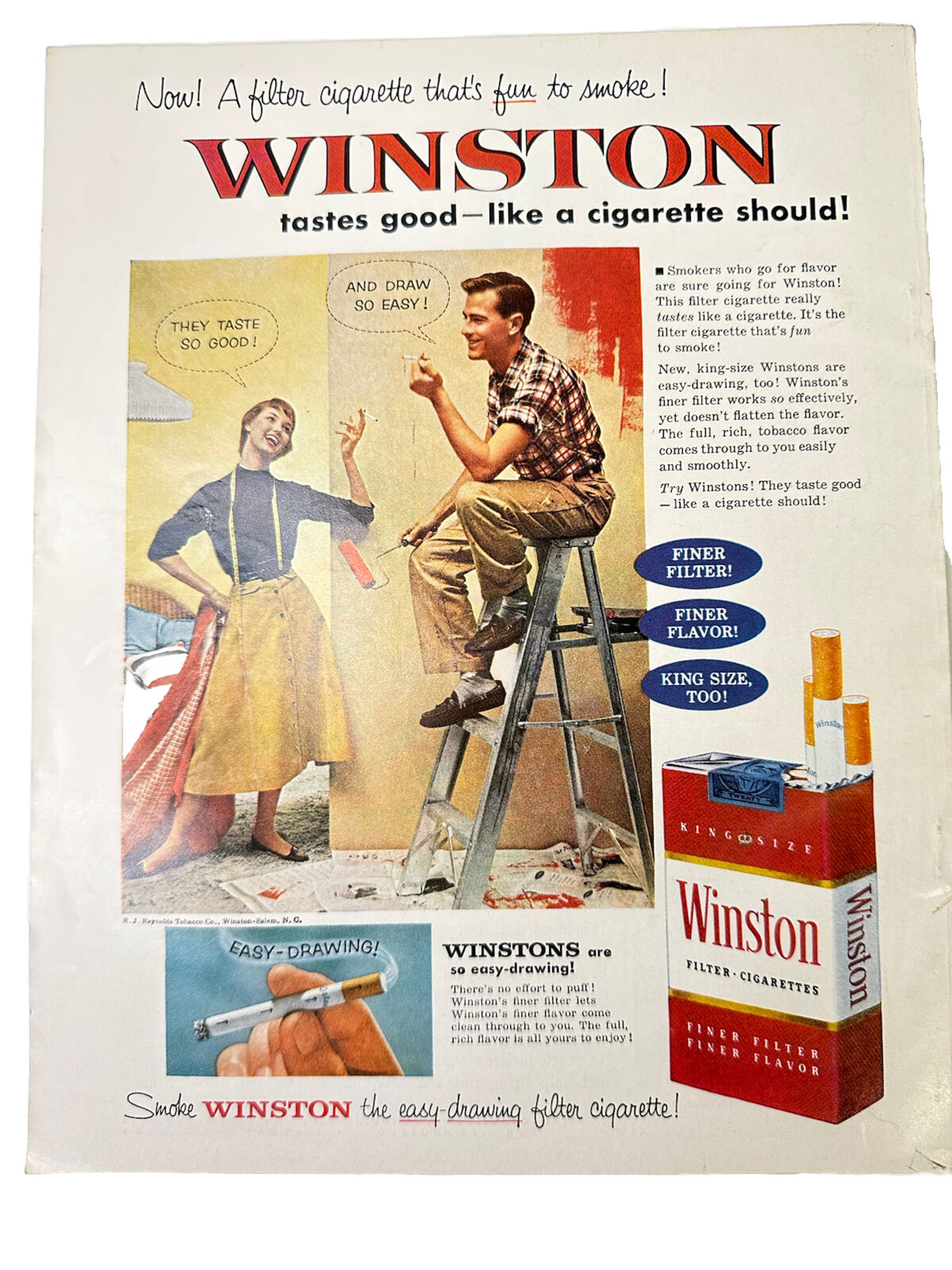 VTG TV Radio Mirror Magazine March 1955 Ozzie and Harriet Nelson 25c Issue MCM