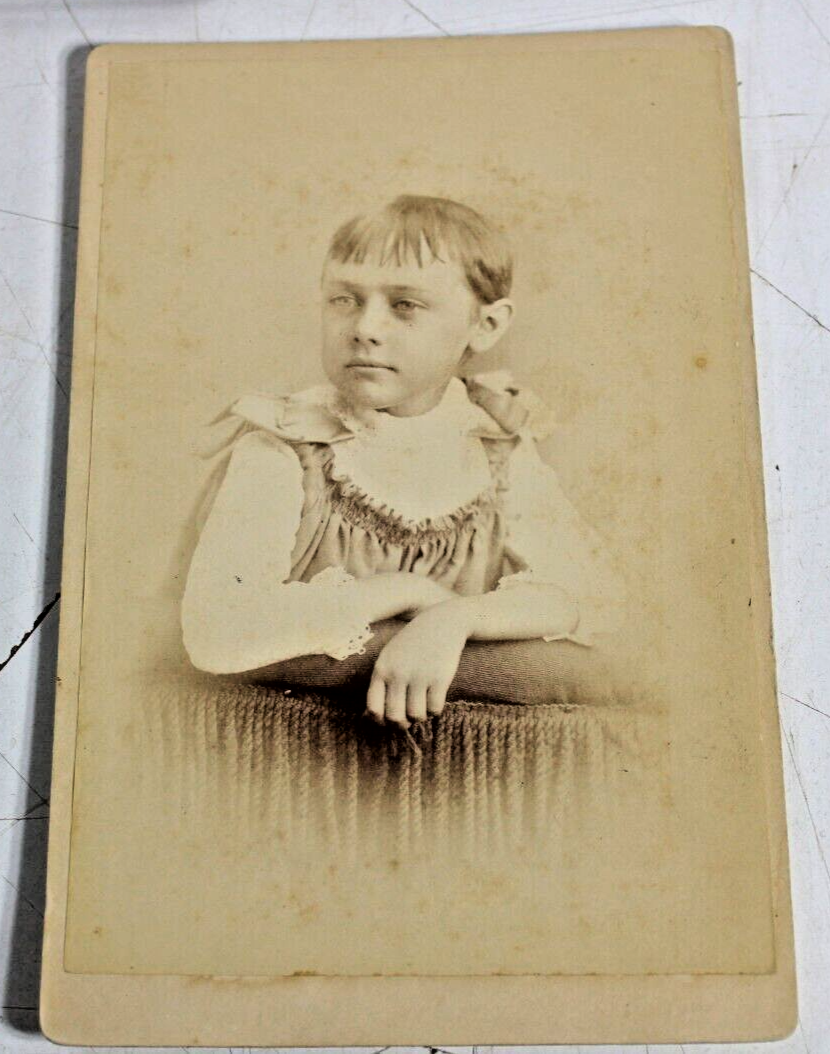 Lot of 14 Antique Family Photos late 1800s to early 1900s Cabinet Photos