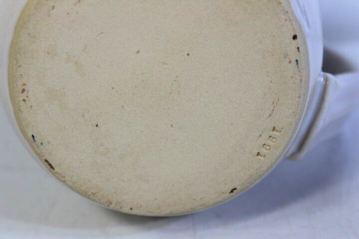 Vintage 1991 Ovaltine Stoneware Milk Pottery Pitcher Jug 6.5" Tall RARE