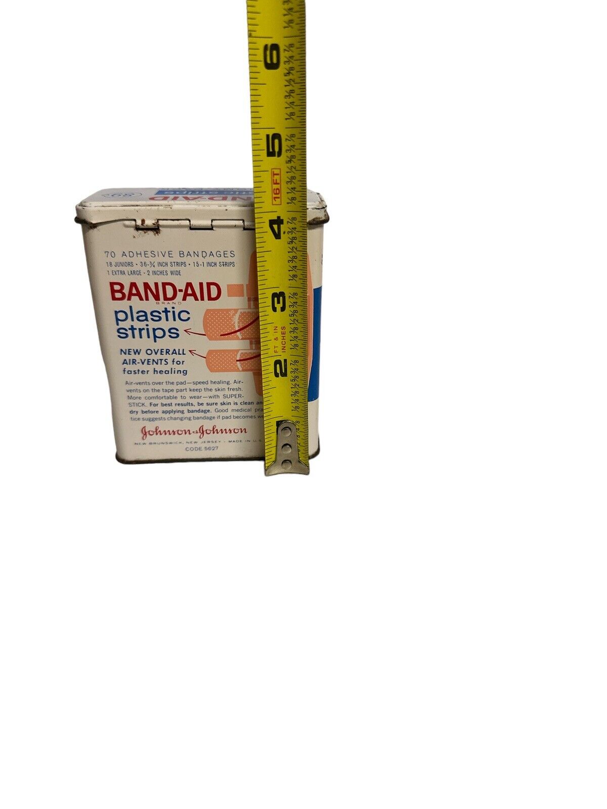 (4) Vintage BAND-AID & Rexall Bandages Tin Paper Lot 1940’s-80s WWII Dressing