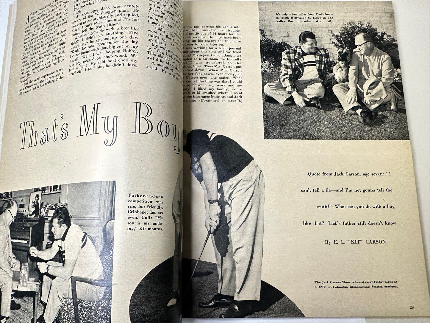 VTG Radio Mirror and TV Magazine May 1949 Harriet and Ozzie Nelson 25c Issue