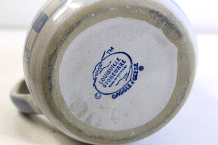 Vtg Lot of 3 Louisville Stoneware Tea Milk Pitchers Gaggle of Geese