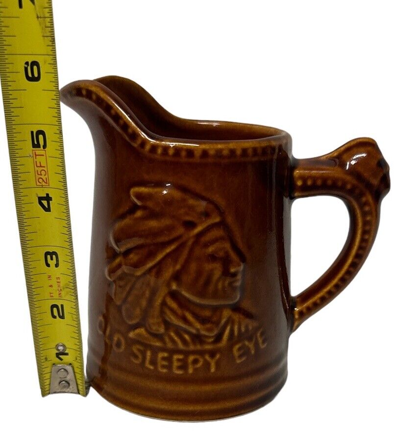 1986 Collectors 11th Annual Convention Old Sleepy Eye Western Stoneware Pitcher