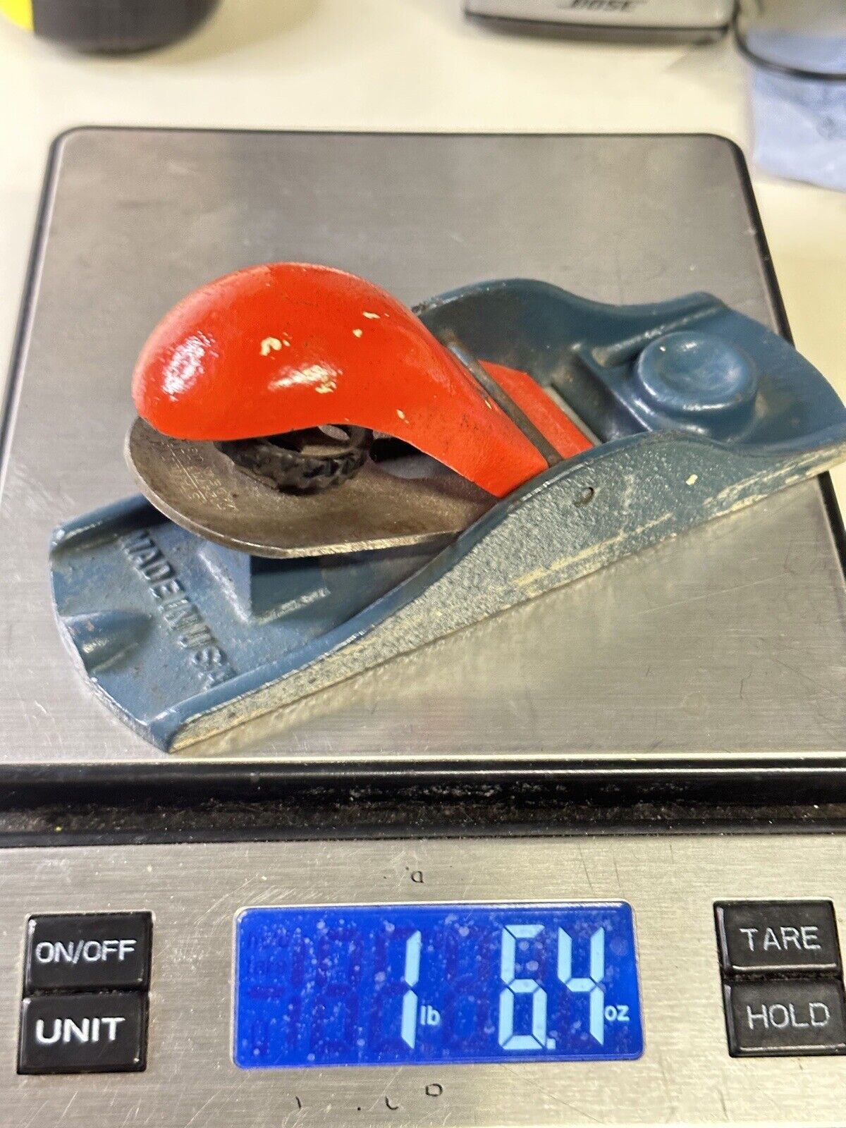 Vintage Stanley Block Plane 6.5” Made In The USA Metal Woodworking Tools