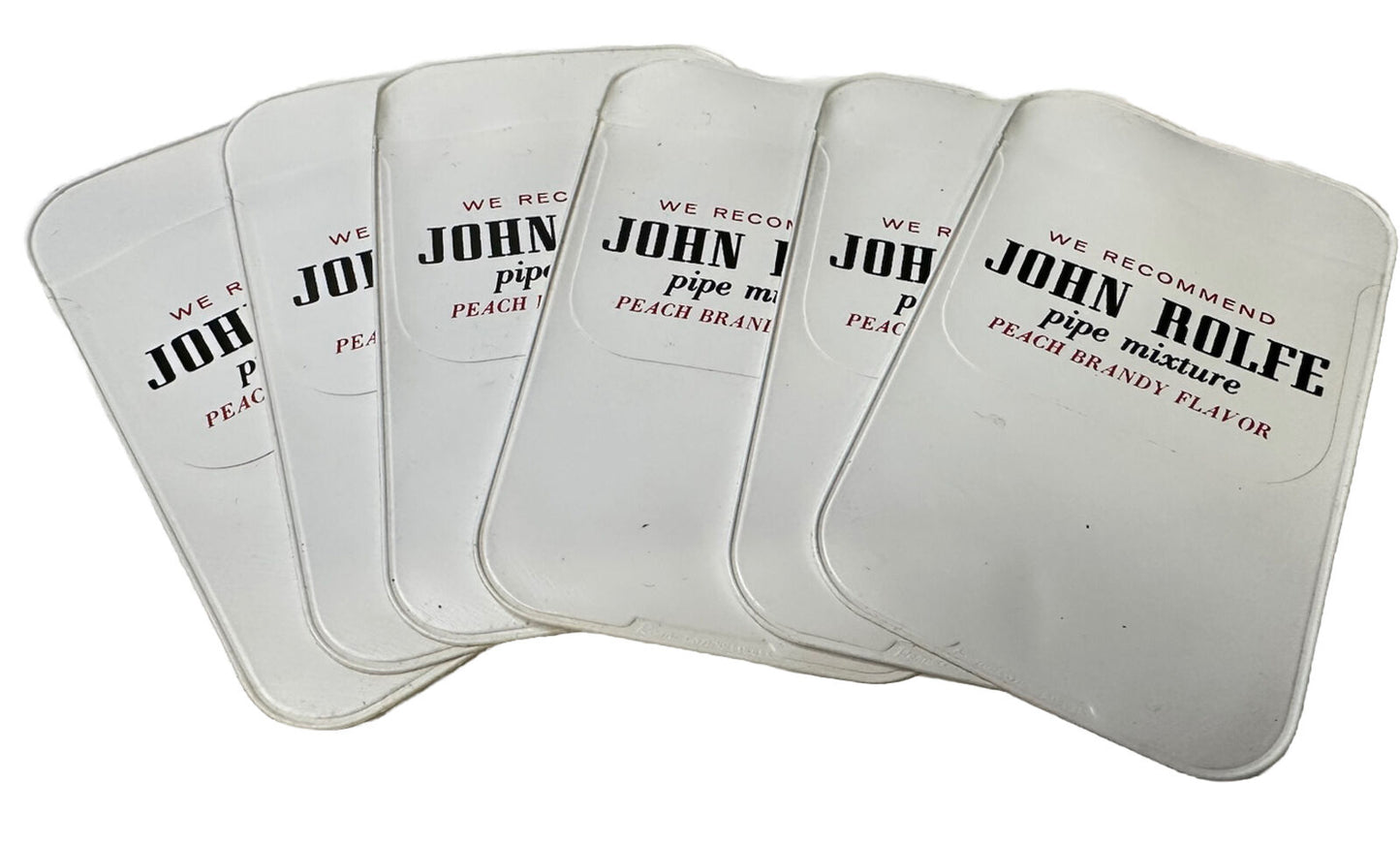 Lot Of 6 - Vtg John Rolfe Pipe Tobacco Cigar Pen accessory Pocket Protector