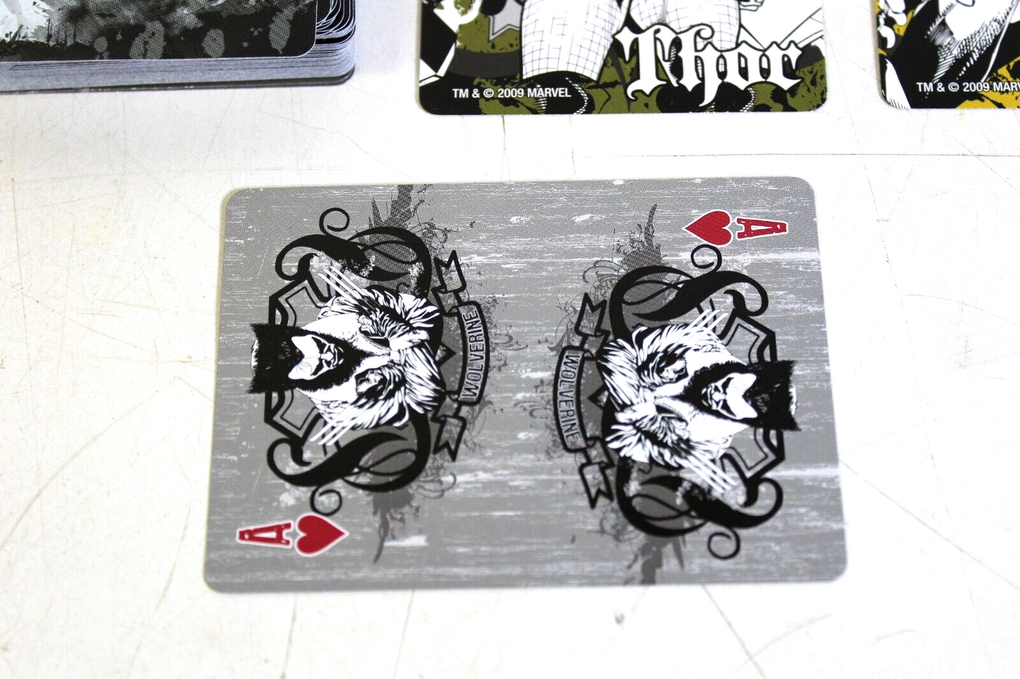 Marvel Extreme Playing Cards and Bicycle 2000 Limited Edition Playing Cards