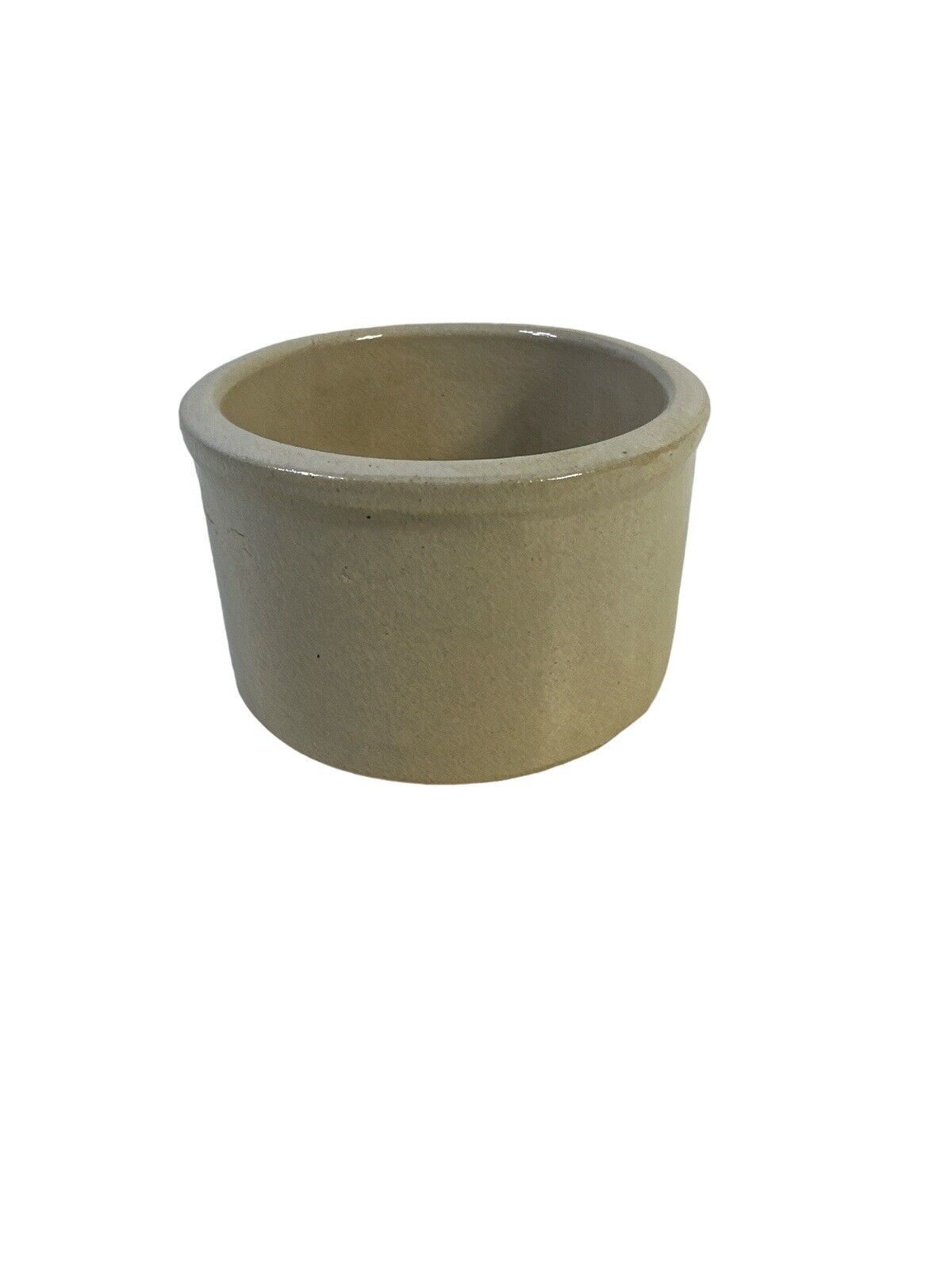 Vintage RRP Co. 4.75” Bowl Pottery Crock Planter Roseville, Ohio USA