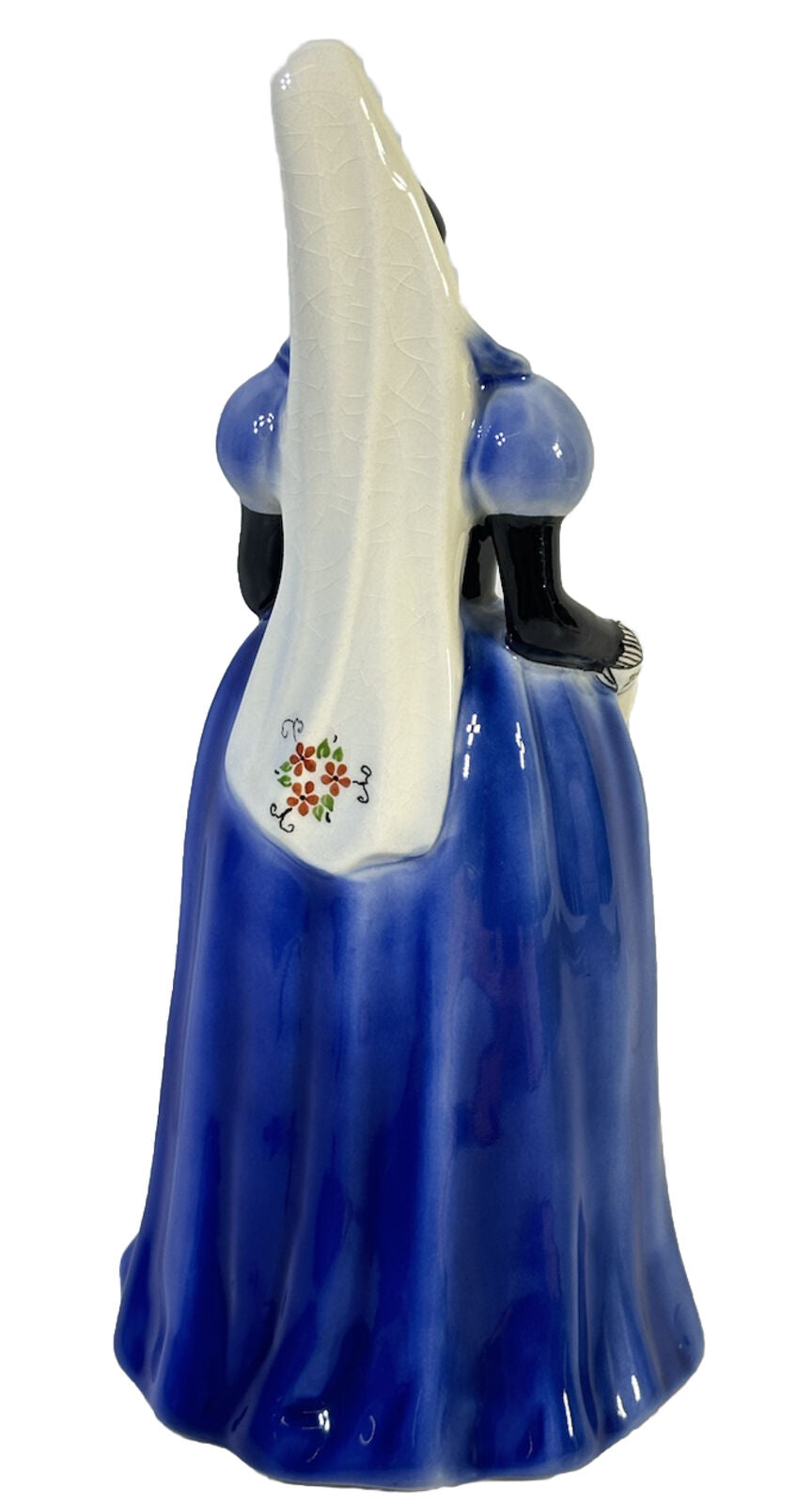 Vtg 1948 Goldcrest Ceramic Corp Lady Figurine By Carmencita Dorier 9.5” USA Made