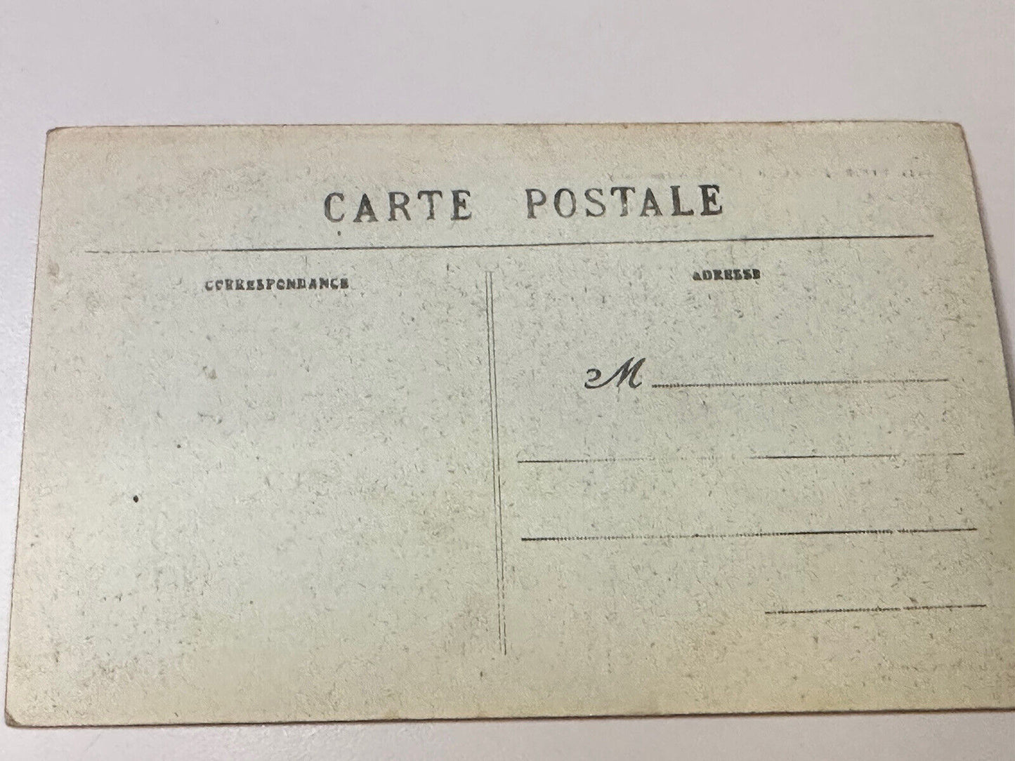 Antique RPPC Real Photo Postcard Sully Barracks France Late 1800’s