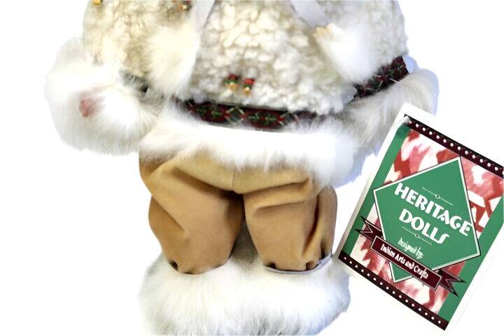HERITAGE DOLLS INDIAN ARTS AND CRAFTS 10" Eskimo Girl Doll
