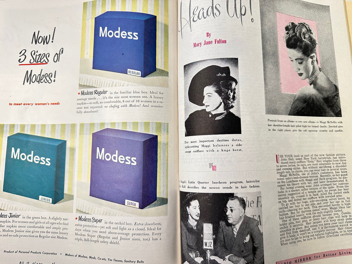 VTG Radio Mirror Magazine November 1947 Vol 28 Evelyn Knight Very Nice