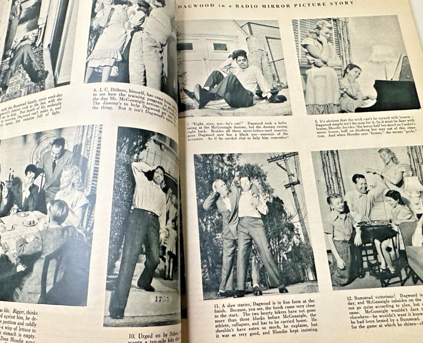 VTG Radio Mirror Magazine April 1947 Susan DouglasIssue Very Nice