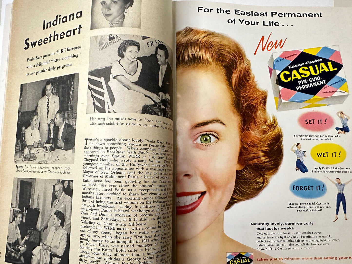 VTG TV Radio Mirror Magazine March 1955 Ozzie and Harriet Nelson 25c Issue MCM