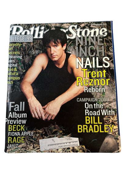 Vintage Rolling Stone Magazine Nine Inch Nails Trent Reznor October 14 1999