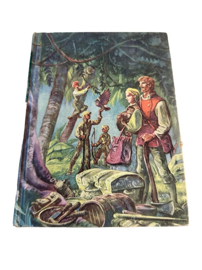 The Swiss Family Robinson Book Hardcover Copyright 1949 Very Nice Condition