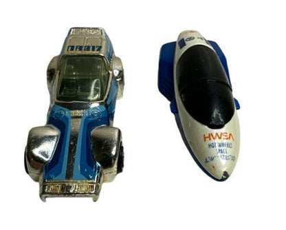 Vtg 1980 Kenner CPG Fast 111's Cyclone & 1993 Warner HWSA Hot wheels Di