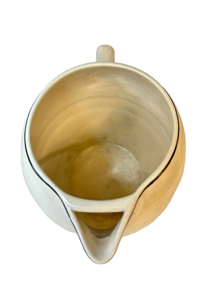 Vtg 1960’s Universal Cambridge Poppy Flower Pottery Lemonade Water Pitcher