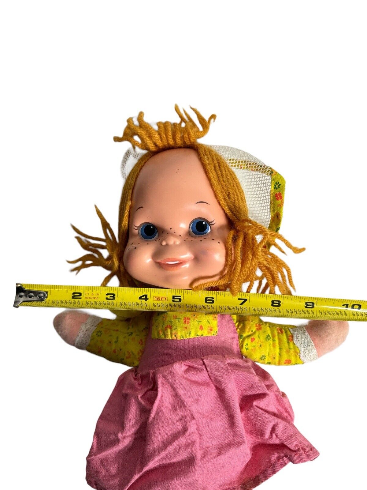Vintage 1973 Mattel Baby Pedal Pretty Plush Doll