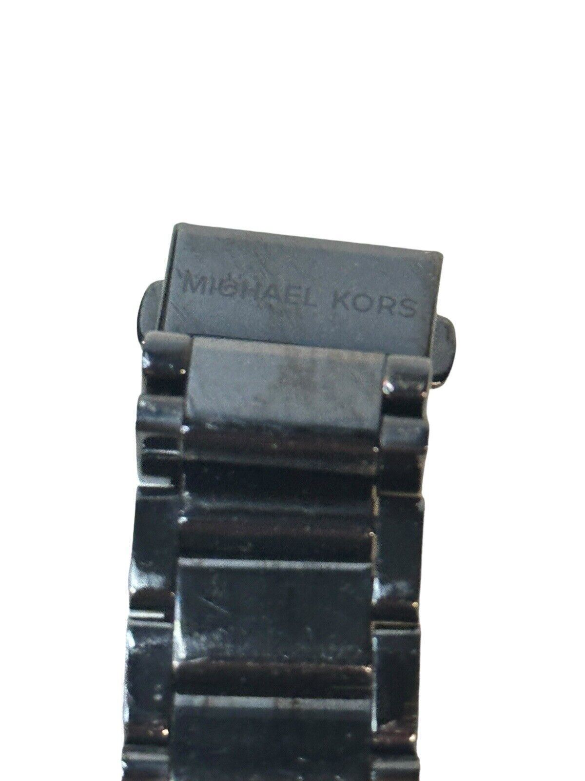 Michael Kors MK5885 Black Dial/Bracelet Women’s Watch With Glitz Accents