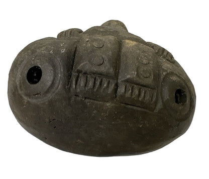 Primitive Style Peruvian  handmade Clay Fertility Whistle Very Cool