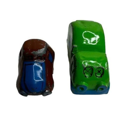 Lot Of 2 1970'S Hallmark Cards Road Rovers Little Dumpy Truck & Chocola