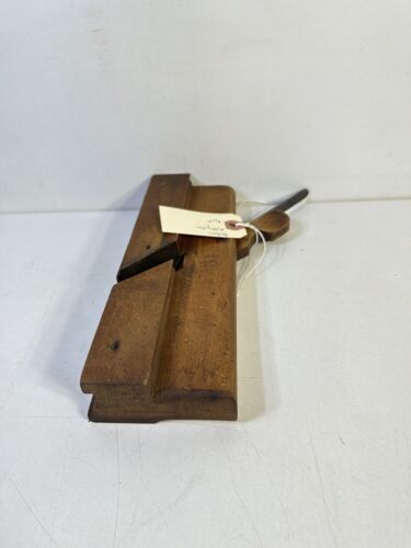 Antique 1800’s Wooden Rabbet Molding Plane 9.5" By 1 5/8th Inch Nice Condit