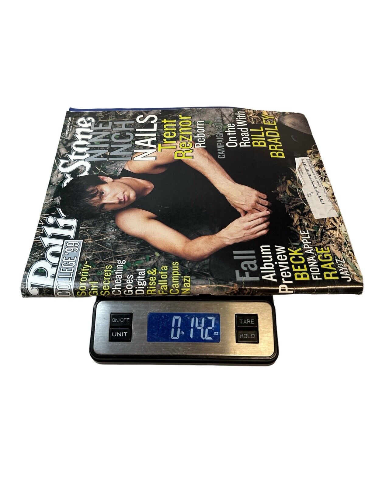 Vintage Rolling Stone Magazine Nine Inch Nails Trent Reznor October 14 1999