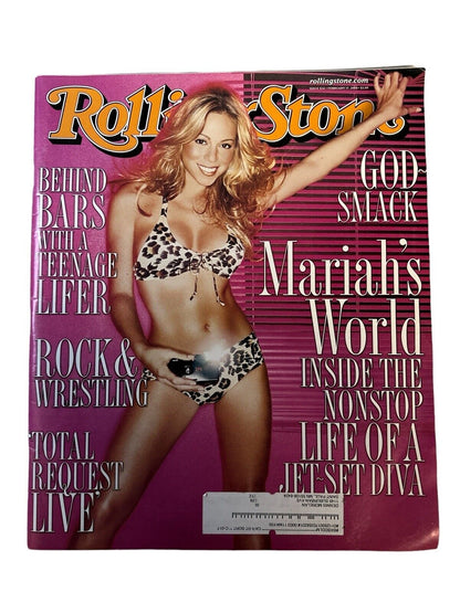 Mariah Carey Vintage Rolling Stone Magazine - Bikini Cover February 17, 2000