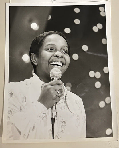 1973 Gladys Night And The Pips Press Release Photo The Midnight Show NBC