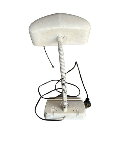 MCM 1950’s Very Cool Looking Atomic Desk Lamp New Cord Needed 16”