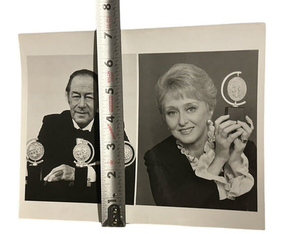 1973 Annual Tony Awards 1973 Press Release photo Rex Harrison & Celeste Holm