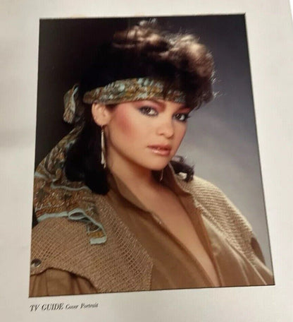1983 TV Guide Cover Portrait Of Valerie Bertinelli Large Size 16” X 20”