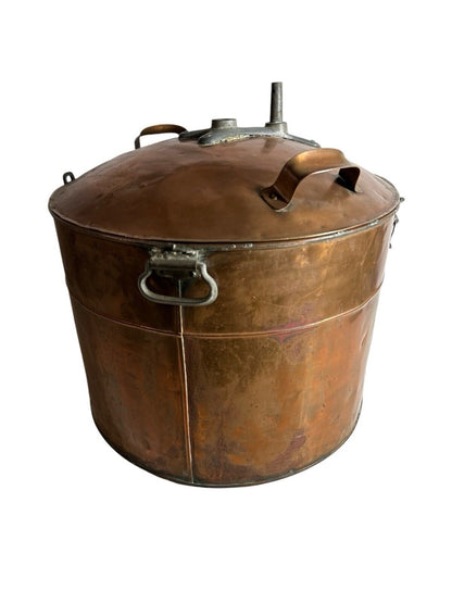Antique Large Copper Paramount Steam Washer Co Kansas City 1925