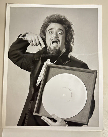 1973 DJ Wolfman Jack Authentic Press Release Photo The Midnight Show NBC