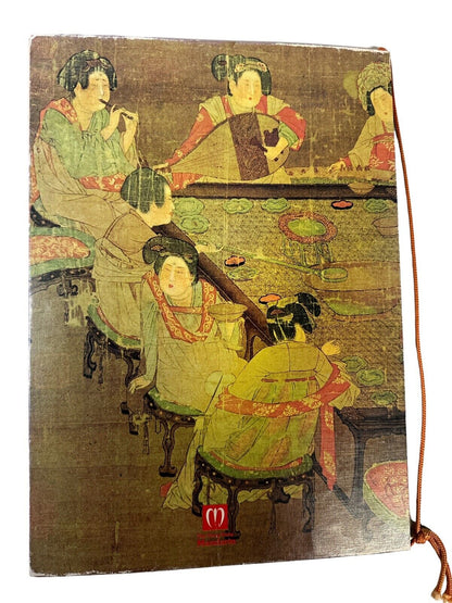 Vtg 1980’s Tang Dynasty Imperial Palace Painting MANDARIN Hotel Dinner Menu