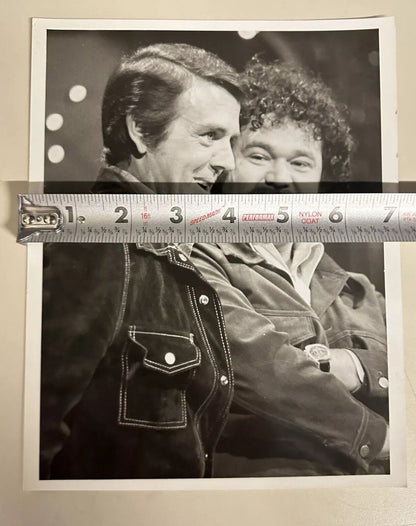 1973 Jack Burns & Avery Schreiber Press Release Photo The Midnight Show NBC
