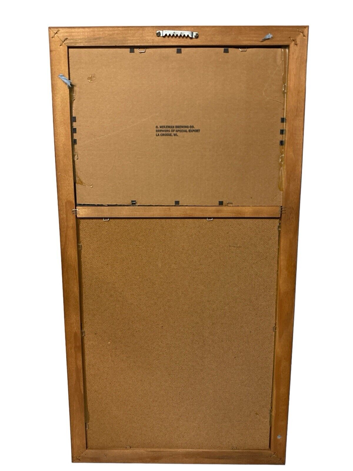 Special Export Mirror Chalk Board G. Heileman Brewing Co Excellent Condition 31"