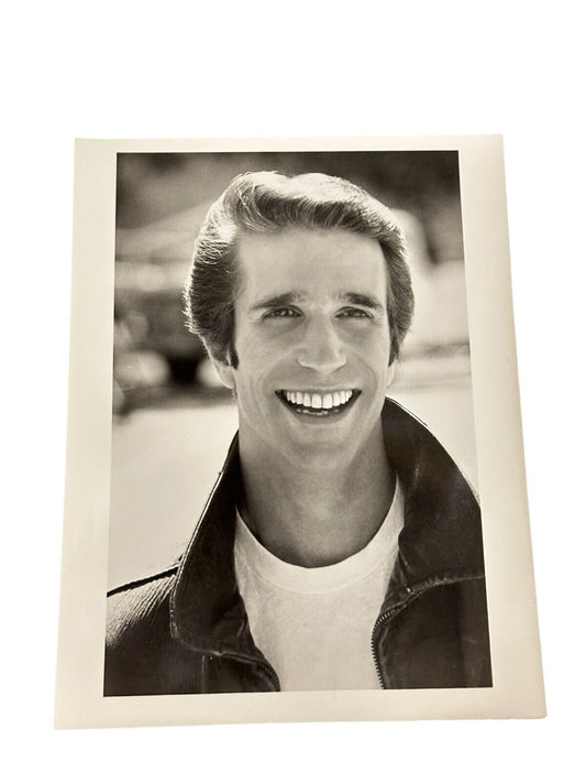 Vtg 1970’s Original CBS Press Release Photo Henry Winkler Happy Days 7”x9”