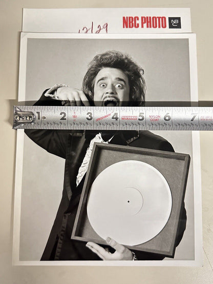 1973 DJ Wolfman Jack Authentic Press Release Photo The Midnight Show NBC