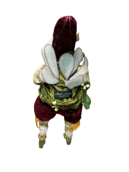 Mark Roberts Fairy Santa Elf Victorian Woodland Retired Ornament 9'