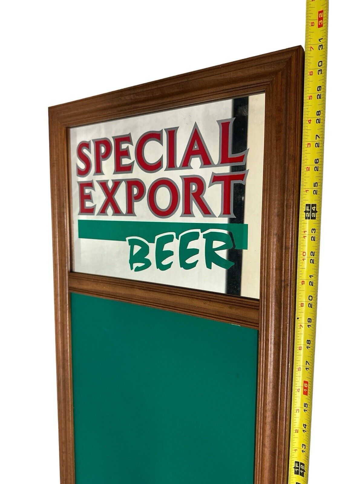 Special Export Mirror Chalk Board G. Heileman Brewing Co Excellent Condition 31"