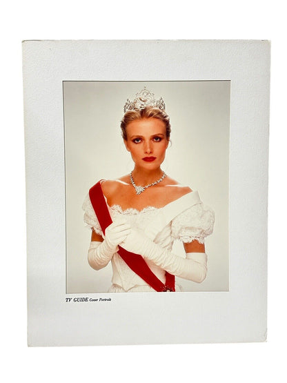 1983 TV Guide Cover Portrait Original Miss America Pageant Winner 20” x 16