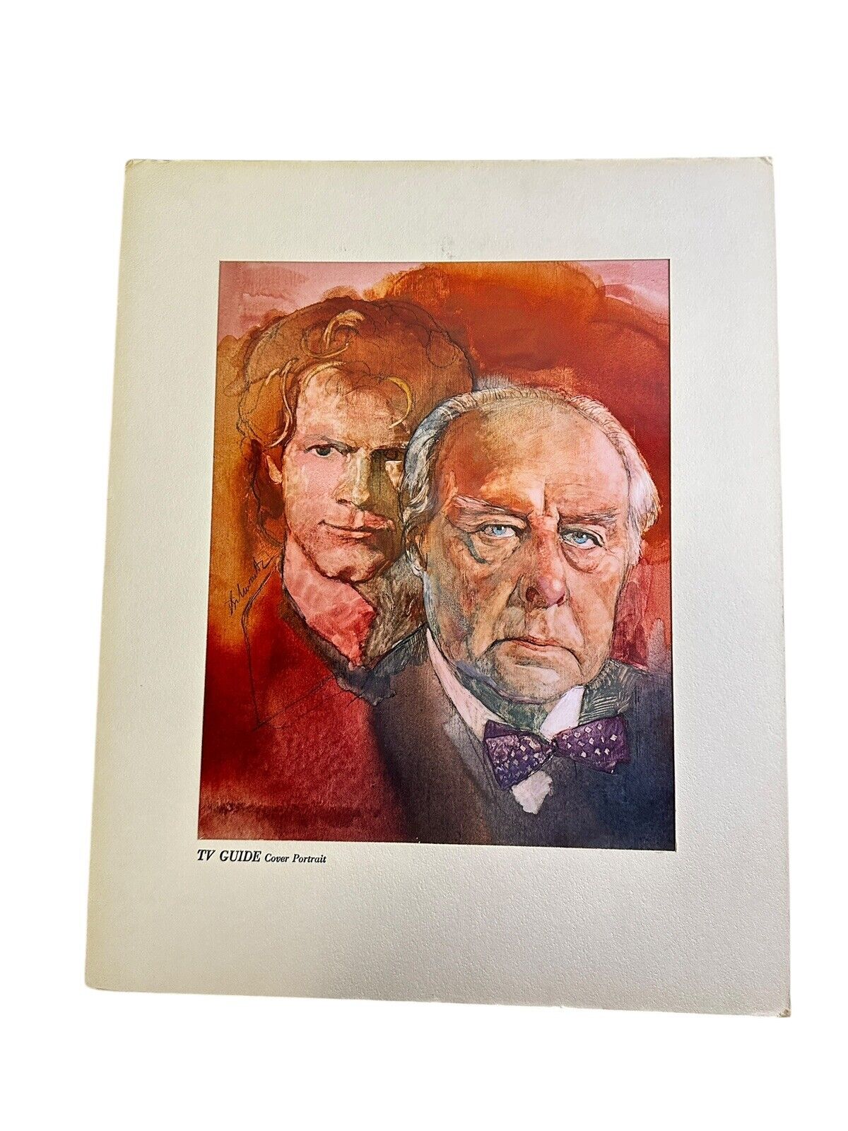 1979 TV Guide Cover Portrait Paper Chase Series