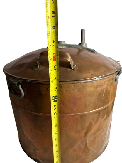 Antique Large Copper Paramount Steam Washer Co Kansas City 1925