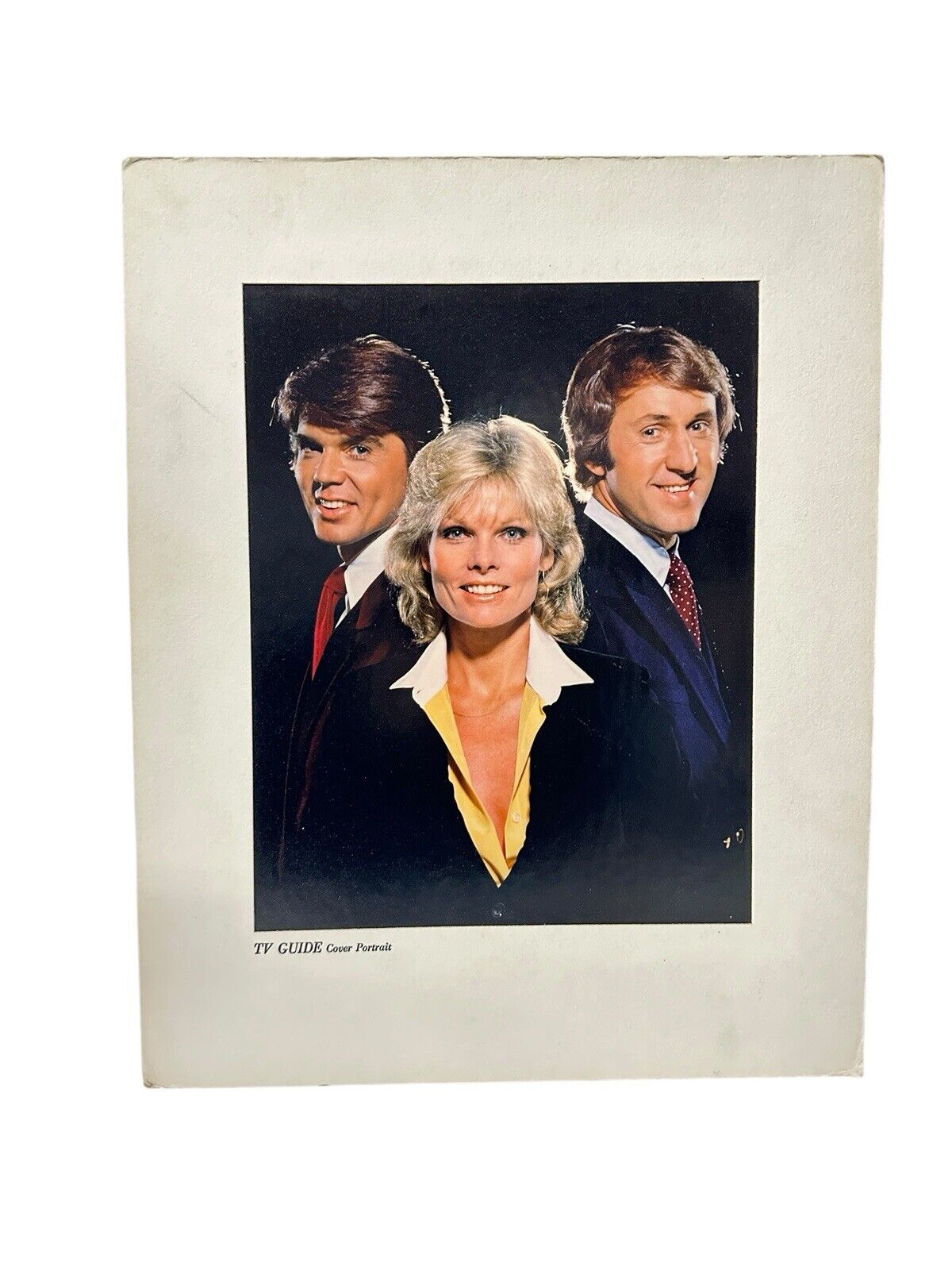 1981 TV Guide Cover Portrait Fran Tarkenton Cathy Lee Crosby John Davidson