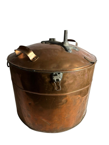 Antique Large Copper Paramount Steam Washer Co Kansas City 1925